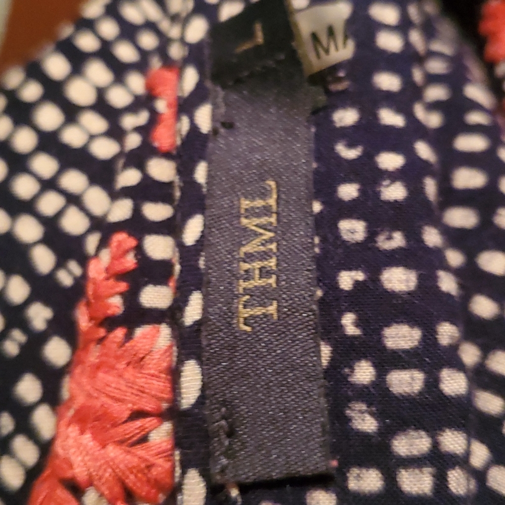 Embroidered tank